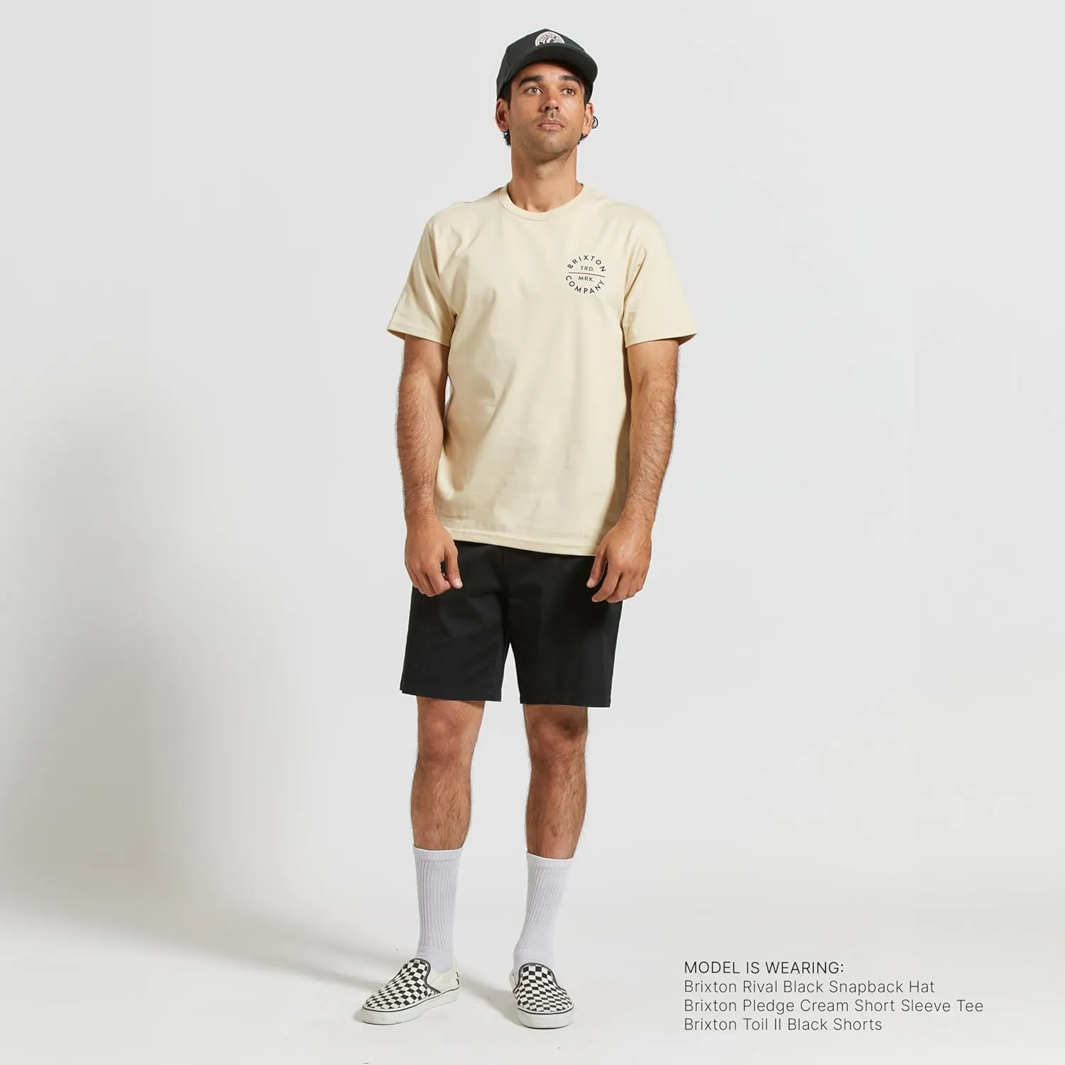 Brixton Men's Pledge Long Sleeve Standard T-Shirt