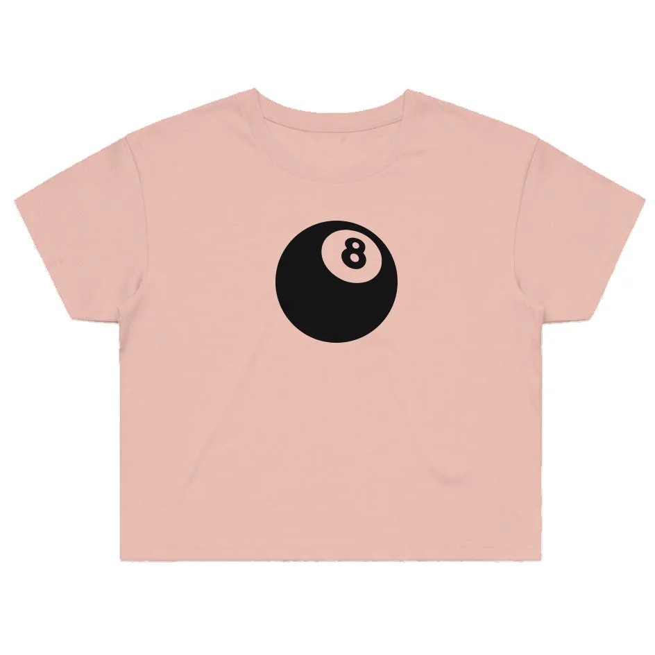 "Eight-Ball" Street Crop Tee