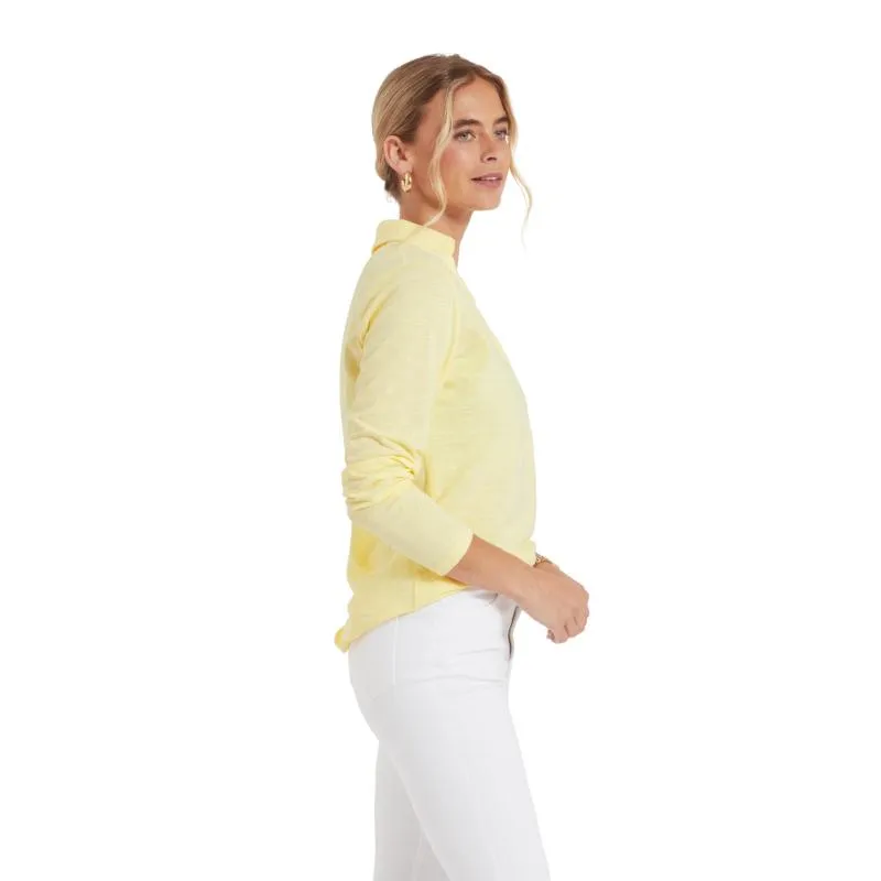 Schoffel Pentle Bay Ladies Top - Pale Lemon