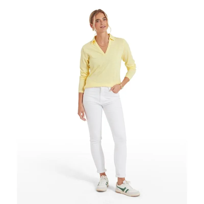 Schoffel Pentle Bay Ladies Top - Pale Lemon