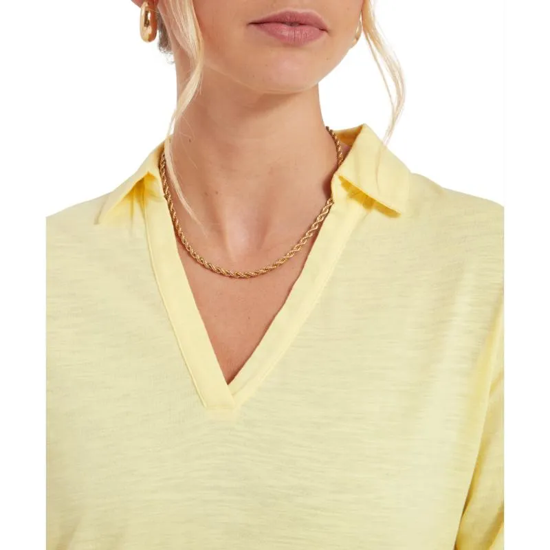 Schoffel Pentle Bay Ladies Top - Pale Lemon
